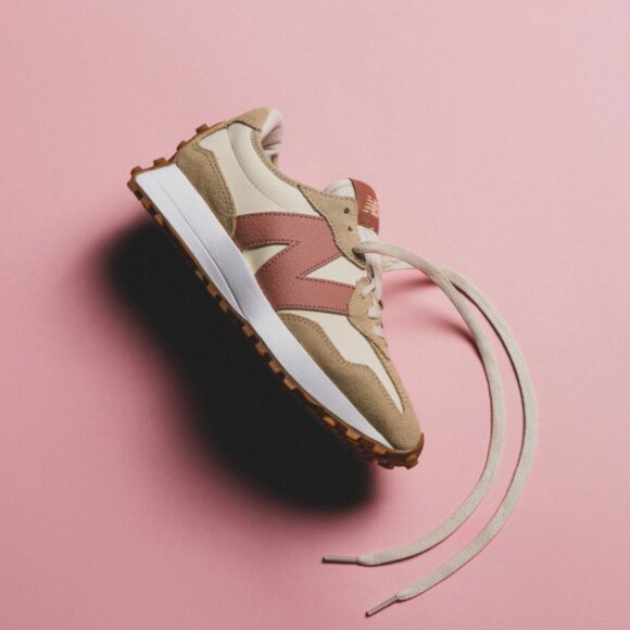 New Balance 327 ~2025~ Women's Casual Sneakers Shoes Bone Blush ~ size 7.5~ - Picture 14 of 14